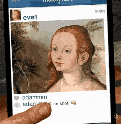 инстаграм Adam Eva GIF - инстаграм Adam Eva Instagram GIFs