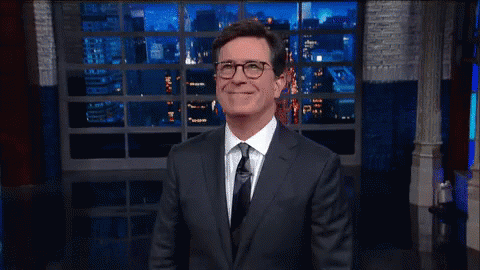 Buhhh GIF - Stephen Colbert Buh Mess Up GIFs