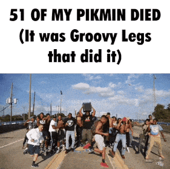 So Many Pikmin Lost Groovy Long Legs GIF - So Many Pikmin Lost Groovy Long Legs Pikmin 4 GIFs