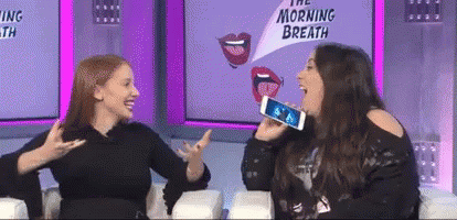The Morning Breath Laugh GIF - The Morning Breath Laugh Friends GIFs