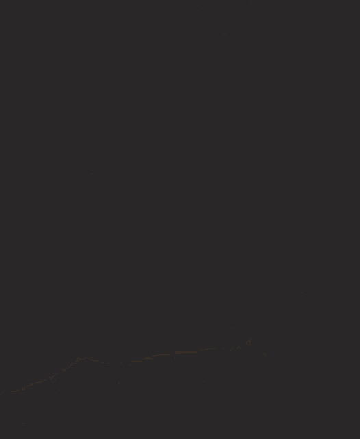 a pixel art drawing of a rocket flying through space