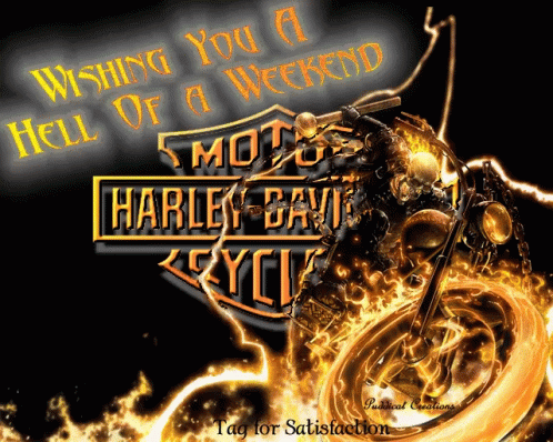 Weekend Harley Davidson GIF - Weekend Harley Davidson Have A Great Weekend GIFs