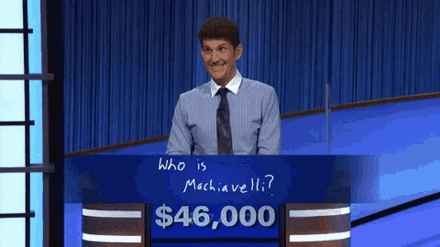 Jeopardy Jeopardy Champion GIF - Jeopardy Jeopardy Champion Matt Amodio GIFs
