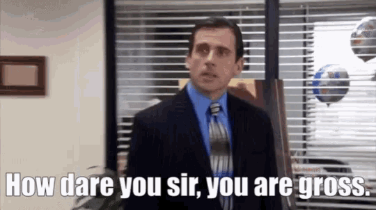 The Office Michael Scott GIF - The Office Michael Scott How Dare You GIFs