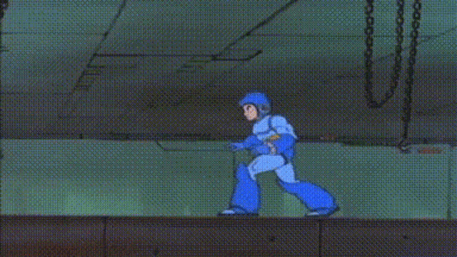 Mega Man Proto Man GIF - Mega Man Proto Man Walking Towards GIFs