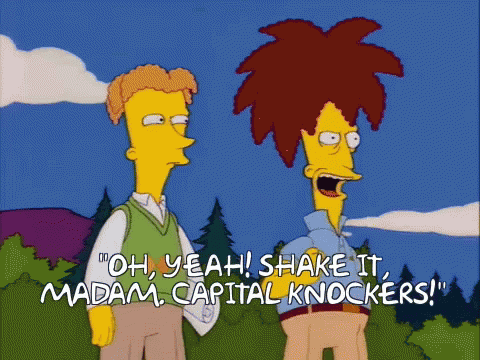 Capital Knickers GIF - Capital Knickers Simpsons GIFs