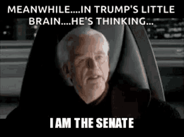 Senate Palpatine GIF