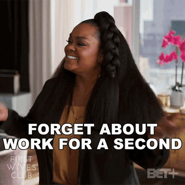 Forget About Work For A Second Hazel Rachelle GIF
