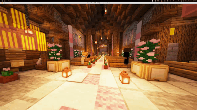 a screenshot of a minecraft game on a computer