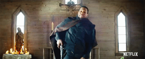Duel Nat Love GIF - Duel Nat Love The Harder They Fall GIFs