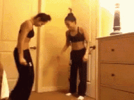 Twerk Fail GIF