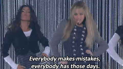 Remember: No One Is Perfect, Even If Everyone Looks Like They’ve Got It All Down. GIF - Hannah Montana GIFs