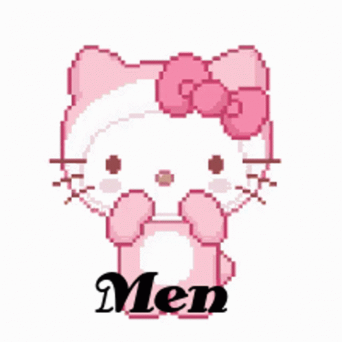 Hello Kitty Kitty GIF - Hello Kitty Kitty Men GIFs