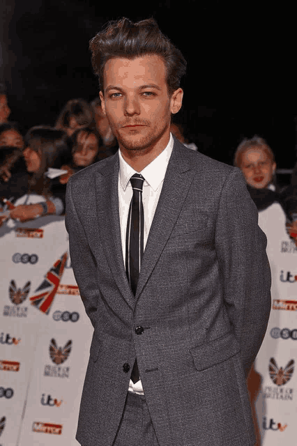 Louis Tomlinson In Suit Meme