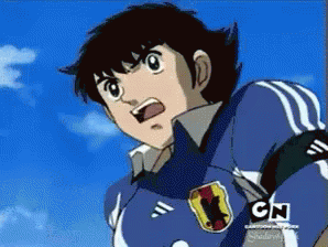 キャプテン翼 アニメ 漫画 サッカー GIF - Captain Tsubasa Soccer Anime GIFs