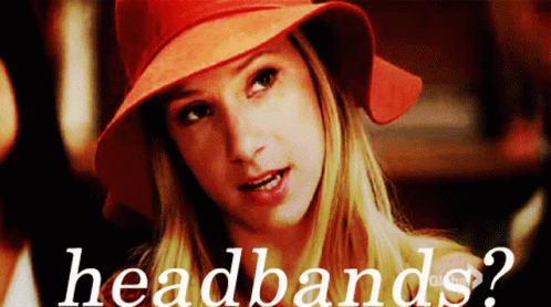 Glee Brittany Pierce GIF - Glee Brittany Pierce Headbands GIFs