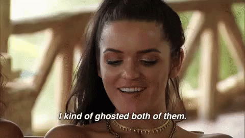 Ghost GIF - I Kind Of Ghosted Both Of Them Ghosted Ghost GIFs