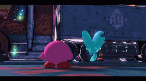 Kirby Elfilin GIF - Kirby Elfilin Kirby And The Forgotten Land GIFs