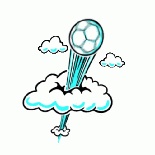 Soccer Ball Flying GIF - Soccer Ball Flying Clouds GIFs