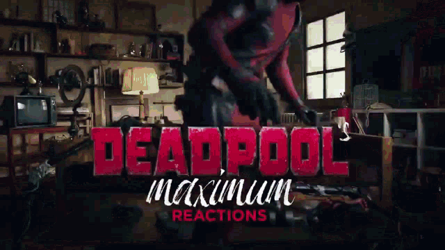 Deadpool Maximum Reactions Ryan Reynolds GIF - Deadpool Maximum Reactions Deadpool Ryan Reynolds GIFs