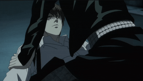 Light Yagami Golpear GIF