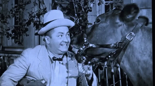 The Three Stooges Curly GIF - The Three Stooges Curly Kiss A Cow GIFs
