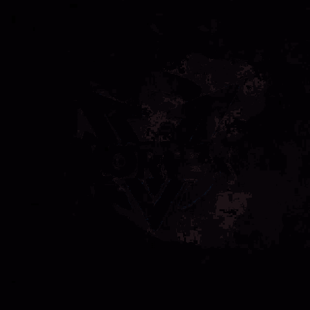 a blue and white glowing object is against a dark background