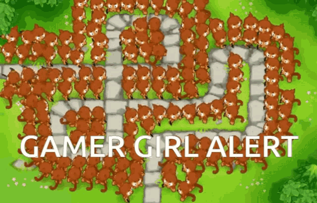 Gamer Girl GIF - Gamer Girl Btd6 GIFs