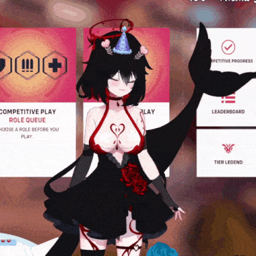 a competitive play role queue choose a role before you play tier legend and leaderboard