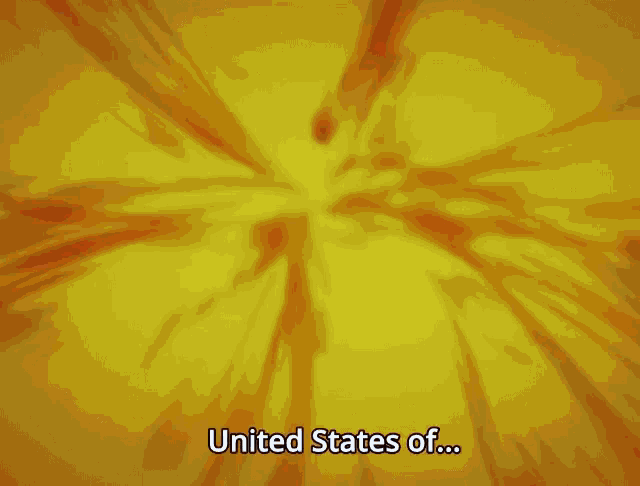 a drawing of a united states of explosion