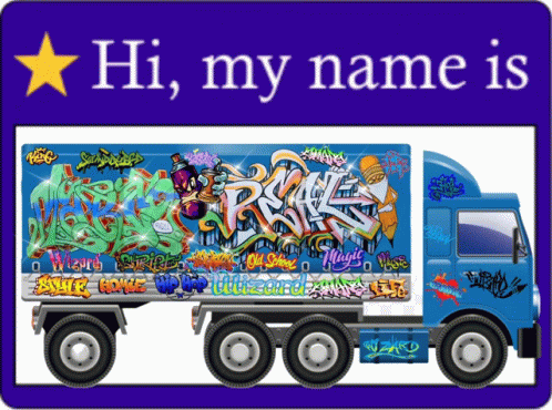 Marco Real Truck GIF - Marco Real Truck Wizard Graffiti GIFs
