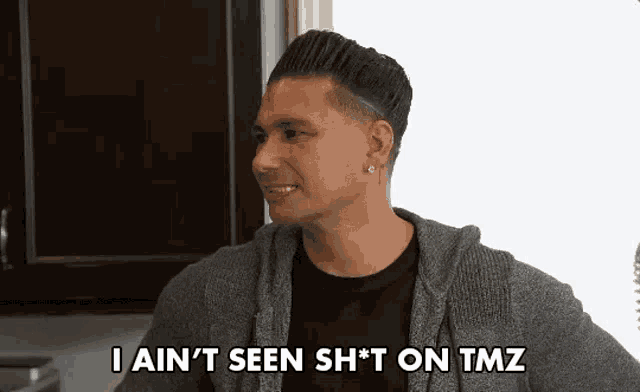 I Aint Seen Shit On Tmz Crap GIF