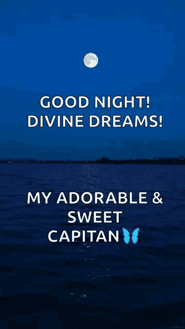 a poster that says good night divine dreams
