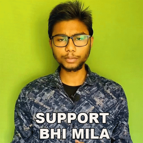 Support Bhi Mila Sachin Saxena GIF