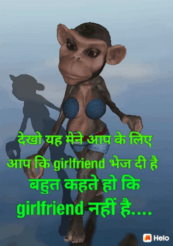 Girlfriend बंदर GIF - Girlfriend बंदर बिकिनी GIFs
