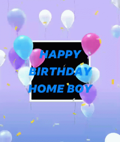 Happy Birthday Home Boy Friends GIF - Happy Birthday Home Boy Friends Name GIFs