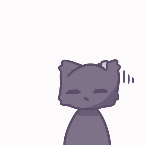 a cartoon of a cat hugging another cat with a white background