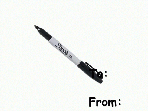 Ru A Sharpie GIF - Valentines Day Card Sharpie GIFs