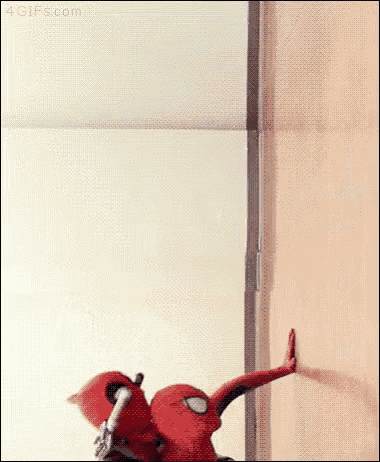 Deadpool Spiderman GIF - Deadpool Spiderman Dog GIFs