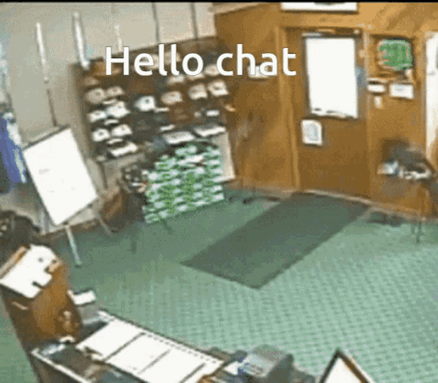 Hello Chat Hi GIF - Hello Chat Hi Falling GIFs