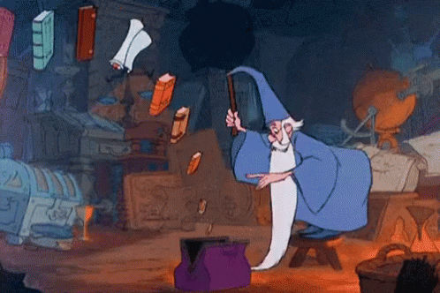 Wizard GIF - Wizard Magic Sword And The Stone GIFs