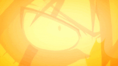 a yellow background with a shadow of a person
