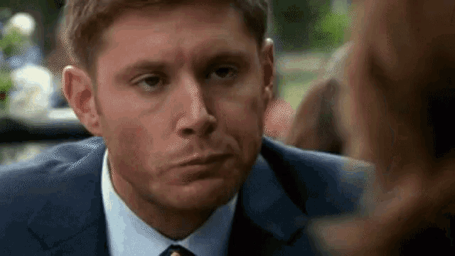 Dean Winchester Serious Face GIF - Dean Winchester Serious Face Jensen Ackles GIFs