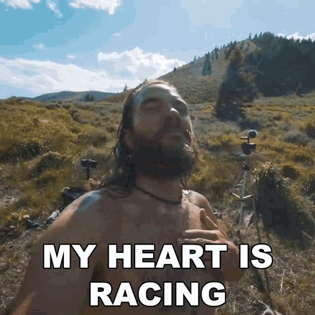 My Heart Is Racing Trent GIF - My Heart Is Racing Trent Ttthefineprinttt GIFs