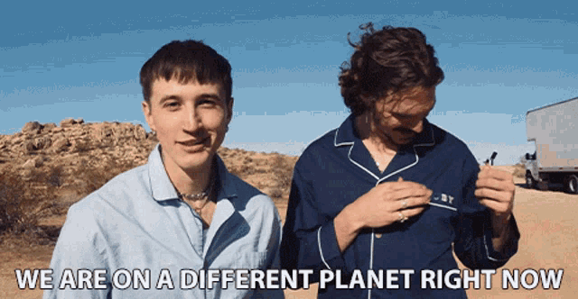 We Are On A Different Planet Right Now Maxwell Joseph GIF - We Are On A Different Planet Right Now Maxwell Joseph Connor Pledger GIFs