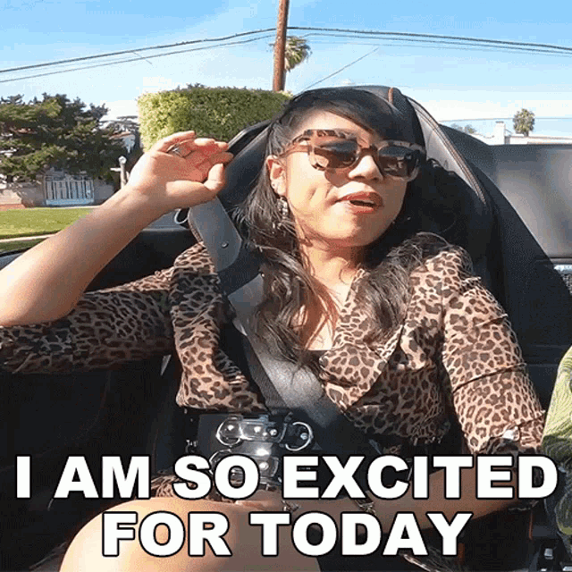 I Am So Excited For Today Zeez Louize GIF - I Am So Excited For Today Zeez Louize Hip Hop My House GIFs