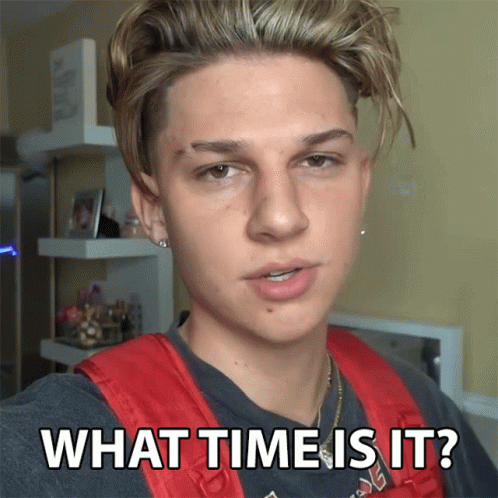 What Time Is It Conner Bobay GIF - What Time Is It Conner Bobay What Is The Time GIFs