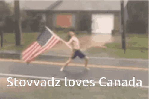 Canada Stovvadz GIF - Canada Stovvadz Flag GIFs