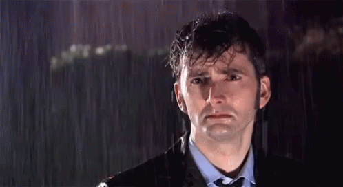 David Tennant Crying In The Rain GIF - David Tennant Crying In The Rain GIFs