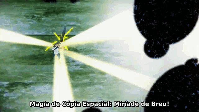 magia de copia espacial mirade de breu is written on the bottom of the screen